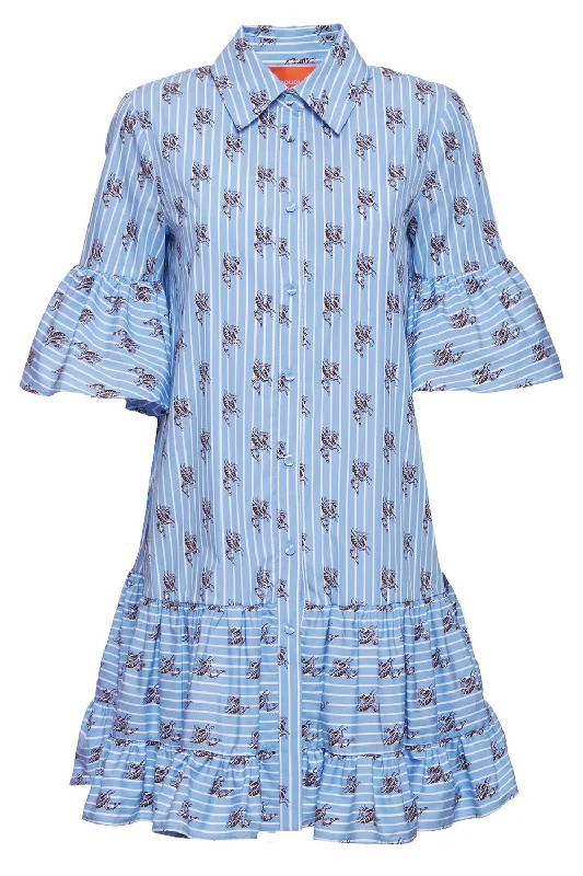 Choux Dress - Gryphos Light Blue