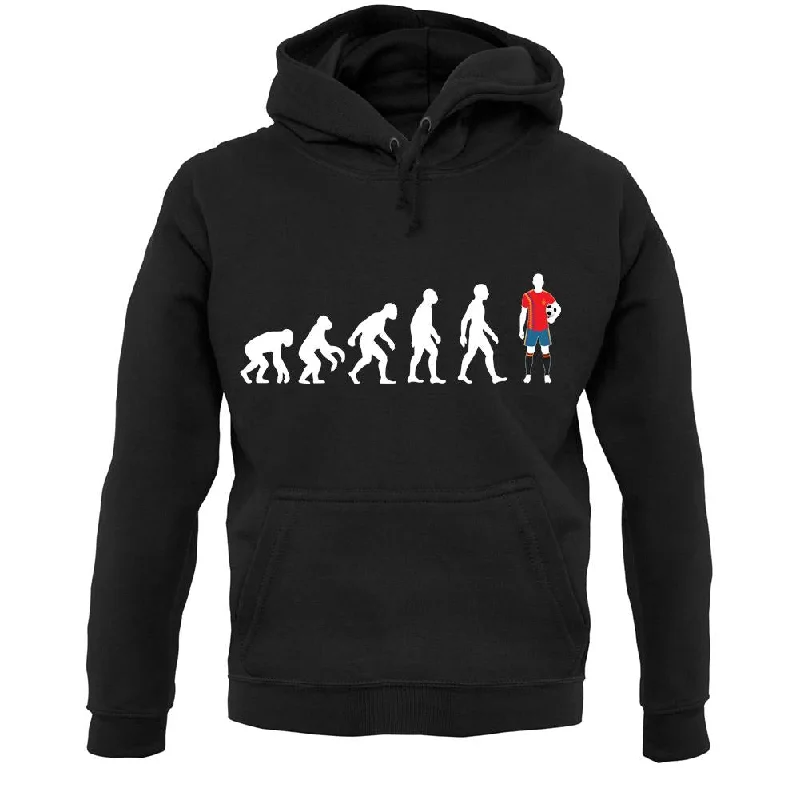 Evolution Of Man Spain Unisex Hoodie Hoodie with Slim Fit Tailored Modern