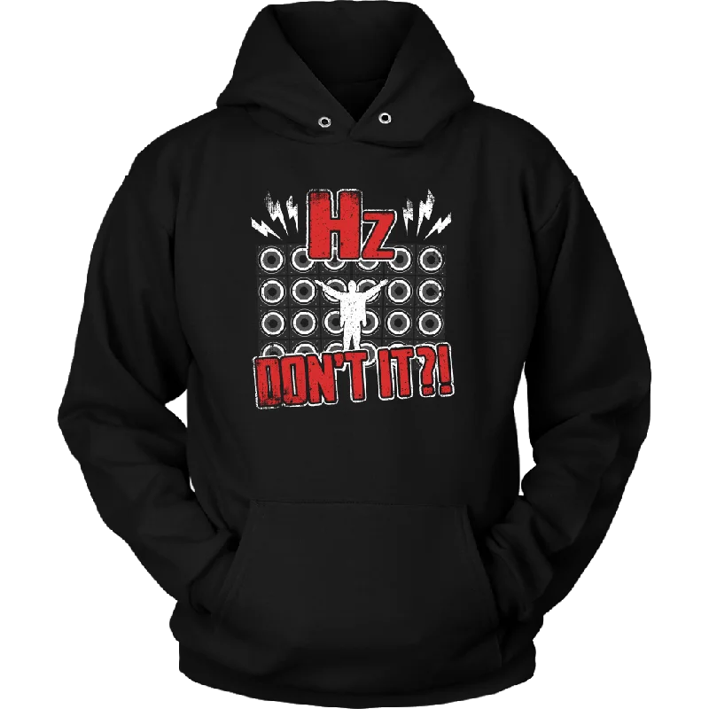 Hertz, Don't It?! Unisex Hoodie Hoodie with Hem Frayed Vintage Worn