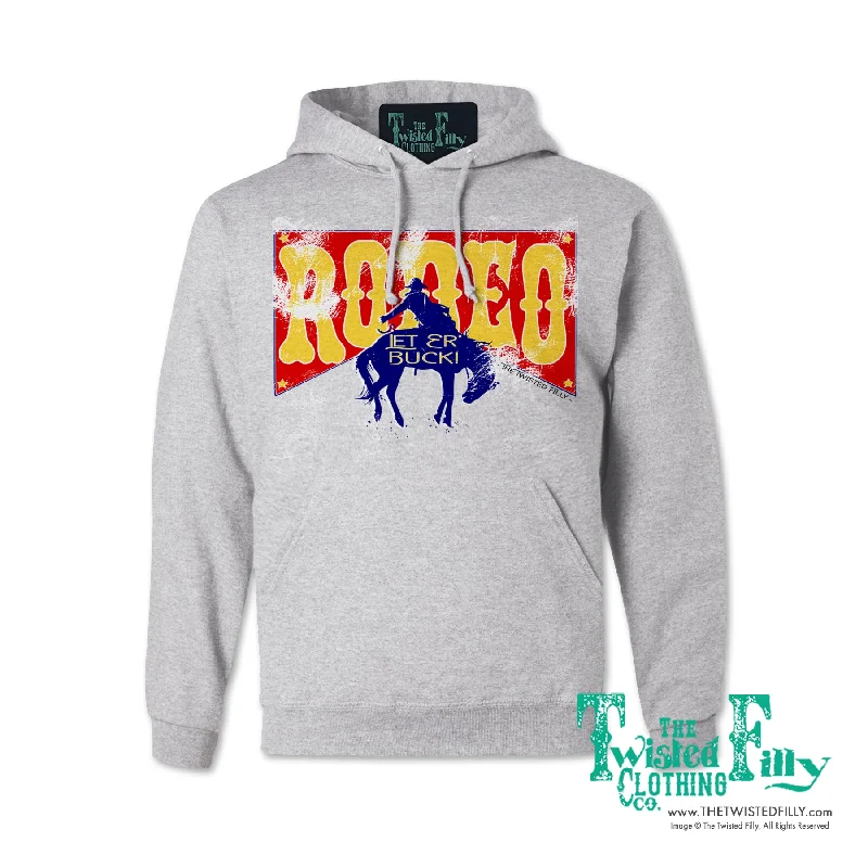 Rodeo - Adult Hoodie - Assorted Colors Hoodie Jacket Zipper Layering