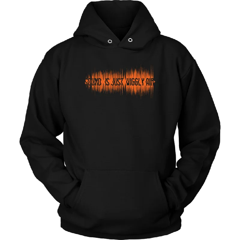 Sound Is Just Wiggly Air Hoodie Hoodie with Drop Shoulder Relaxed Streetwear