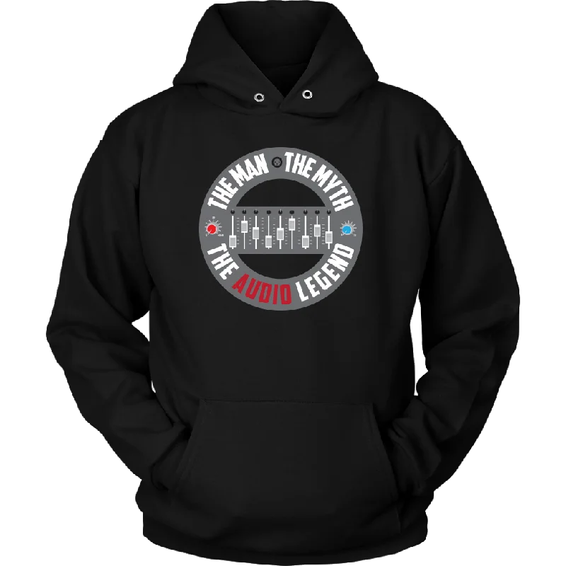 The Man, The Myth, The Audio Legend Hoodie Hoodie Jacket Zipper Layering