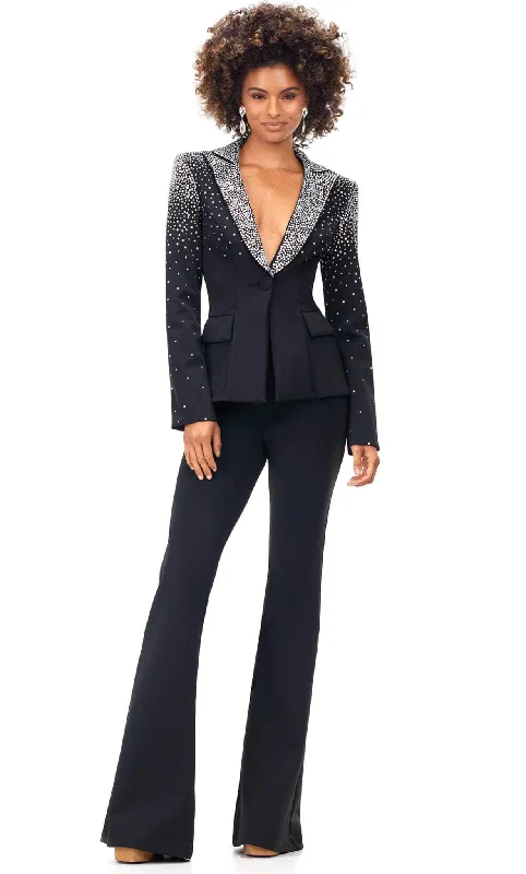 Ashley Lauren 11271 - Two Piece Blazer Pantsuit Women's Classic Blazer