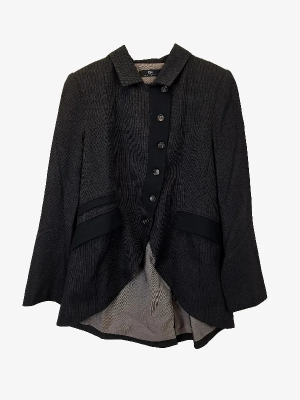 Cue Asymmetric Stylish Work Blazer Size 14 Women's Fashion Blazer