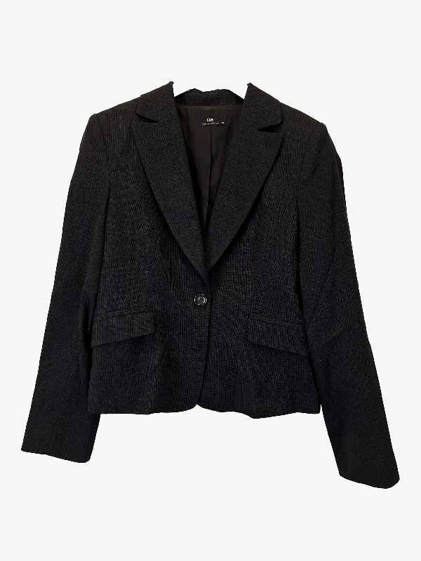 Cue Single Breasted Staple Blazer Size 14 Women's Trendy Jacket