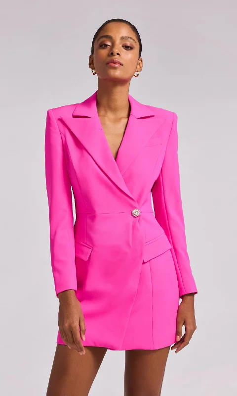 Julissa Crepe Blazer Dress Winter Women's Blazer