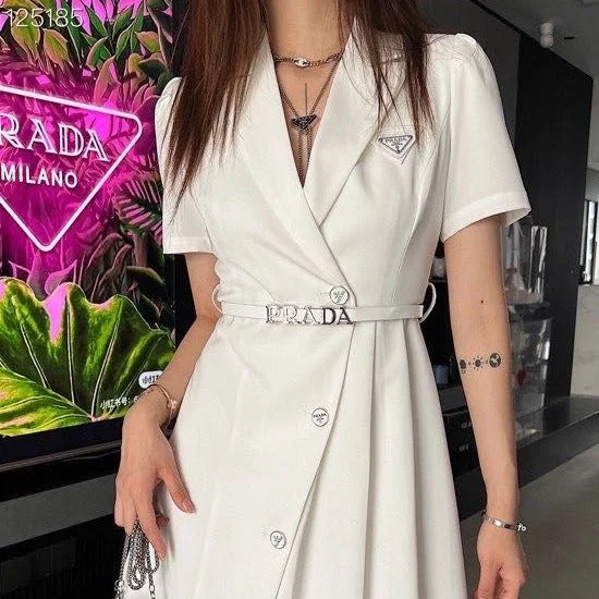 Women White blazer Dress Women's Custom Jacket