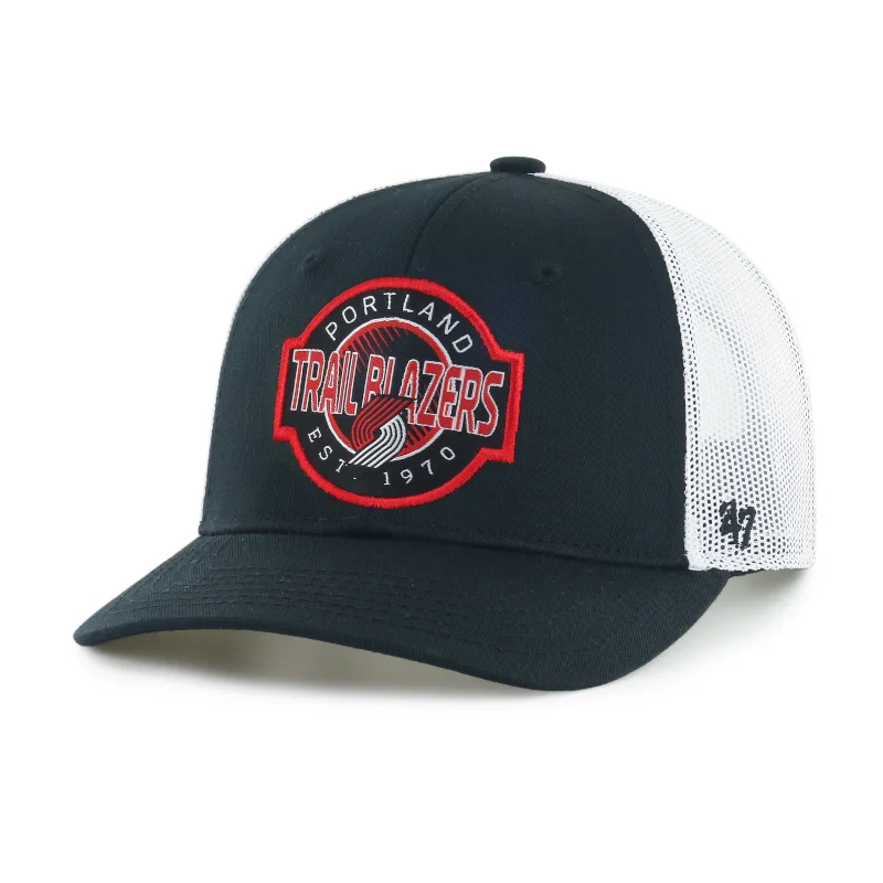 PORTLAND TRAIL BLAZERS SCRAMBLE '47 TRUCKER KIDS Women's Elegant Jacket