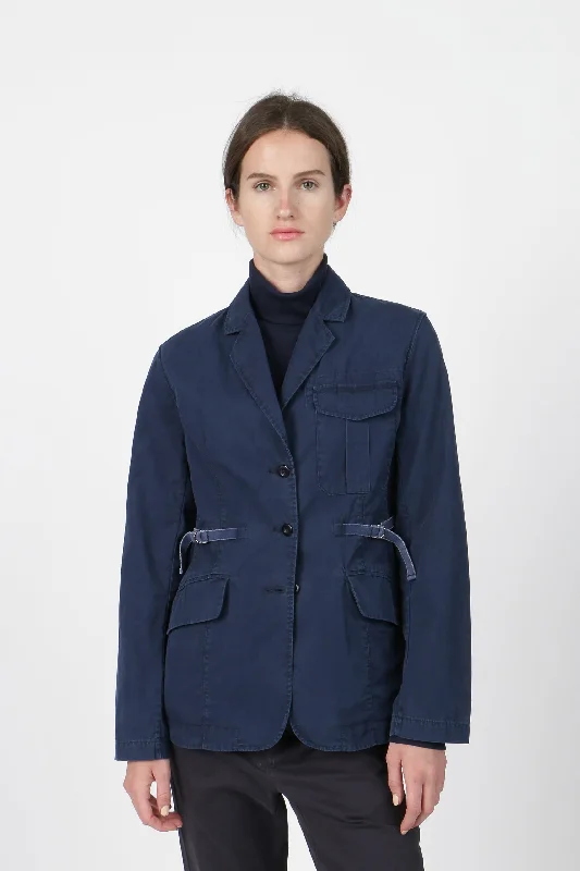Instructor Blazer - Navy Women's Handmade Blazer