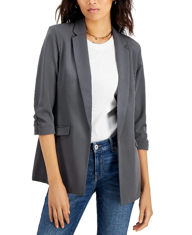 International Concepts Petite Menswear Blazer Women's Classic Blazer