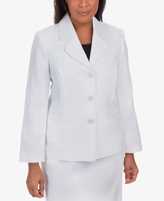 Petite Classics Women's Basic Lightweight Blazer Women's Trendy Jacket