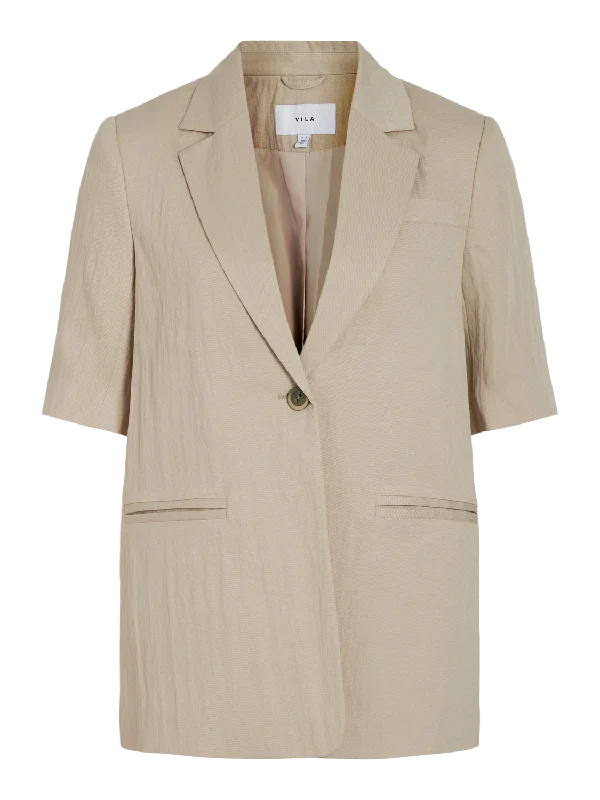 VIFLEA Blazer - Feather Gray Women's Warm Suit