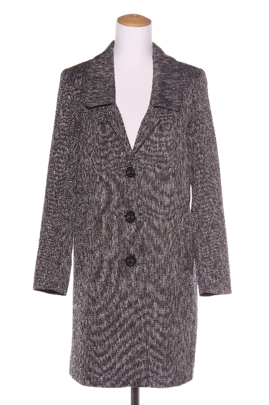 EMERGE - Tweed coat! 10 Trench Wool Cashmere