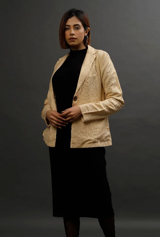 Jacqueline Sand Cream White Cotton Silk Trench Coat Satin Silk Chiffon
