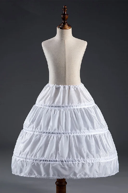 Little Girl Ball Gown Petticoat CL2008 Appliqued Beaded Sequined