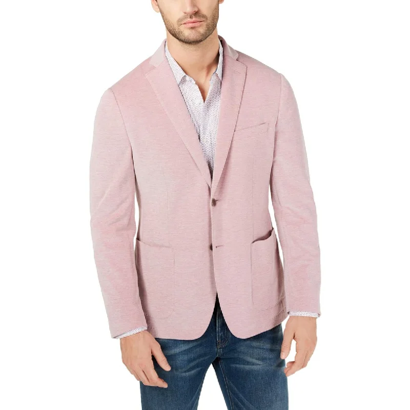Michael Kors Mens Kimble Slim Fit Suit Separate Sportcoat Jersey Tulle Batik