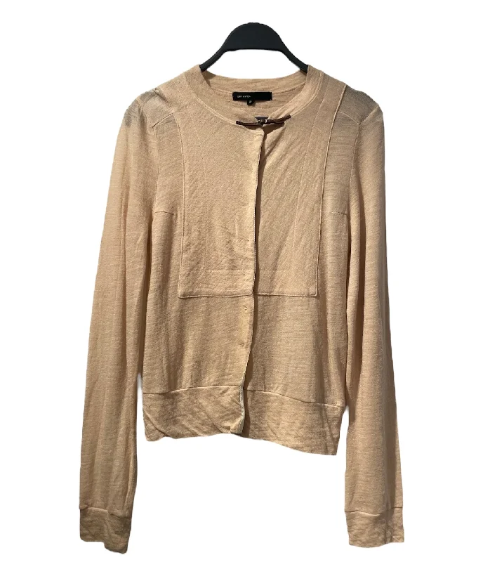 MIHARA YASUHIRO///Cardigan/FREE/Plain/Wool/BEG//W [Contemporary] Essentials/ Lightweight Heavyweight Midweight